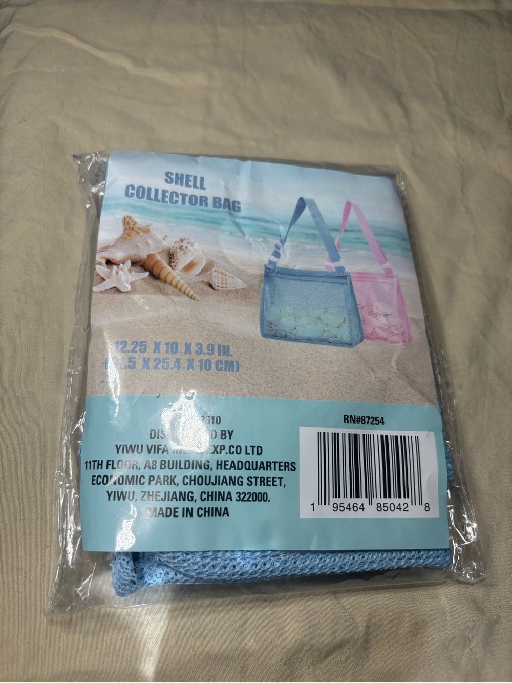 New Shell Collector Bag - Light Blue